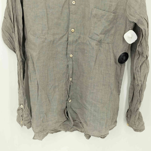 ネストローブコンフェクト nest Robe CONFECT リネンレギュラーカラーシャツ メンズ JPN:4